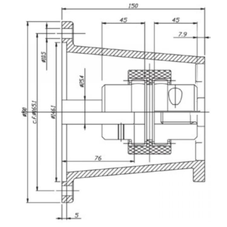 Lanterna SAE-B - 25,4mm Honda – bild 3