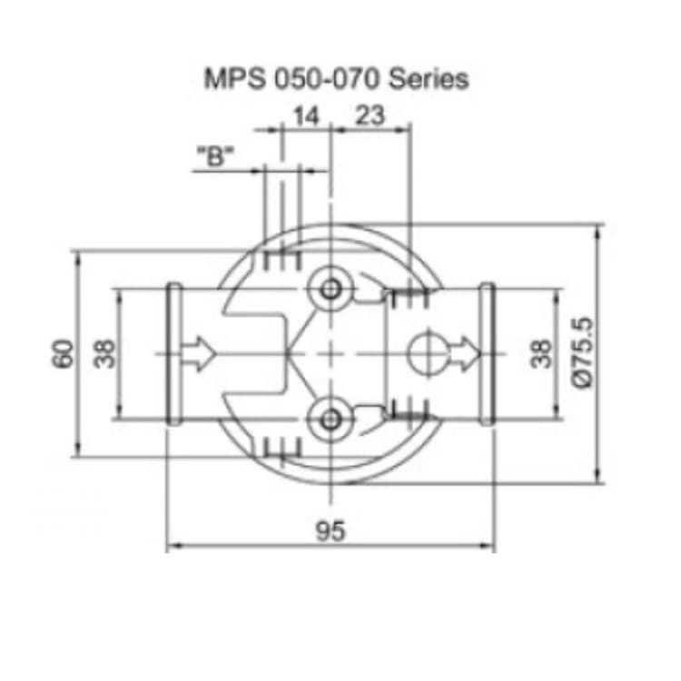 Hydraulik MPS150 returfilter 1" 1/4 BSP 10µm papper – bild 3