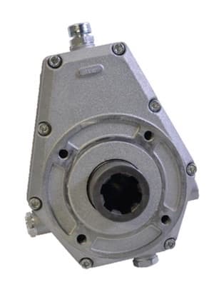 Växellåda GBF-20-S-2 hona 1:3,8 med 1" 3/8 axel