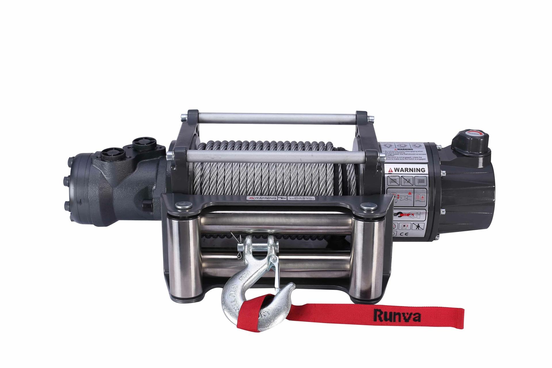 Hydraulisk dragvinsch 5500kg Runva