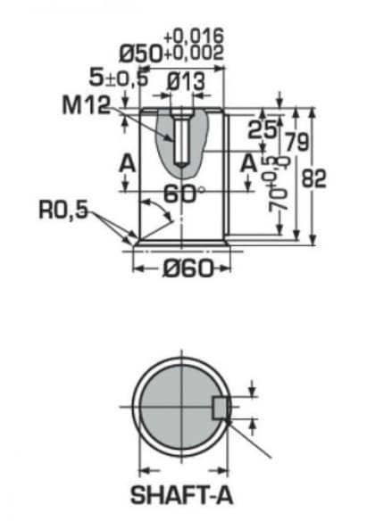Danfoss OMV 315cc hydraulmotor 50 mm axel – bild 5