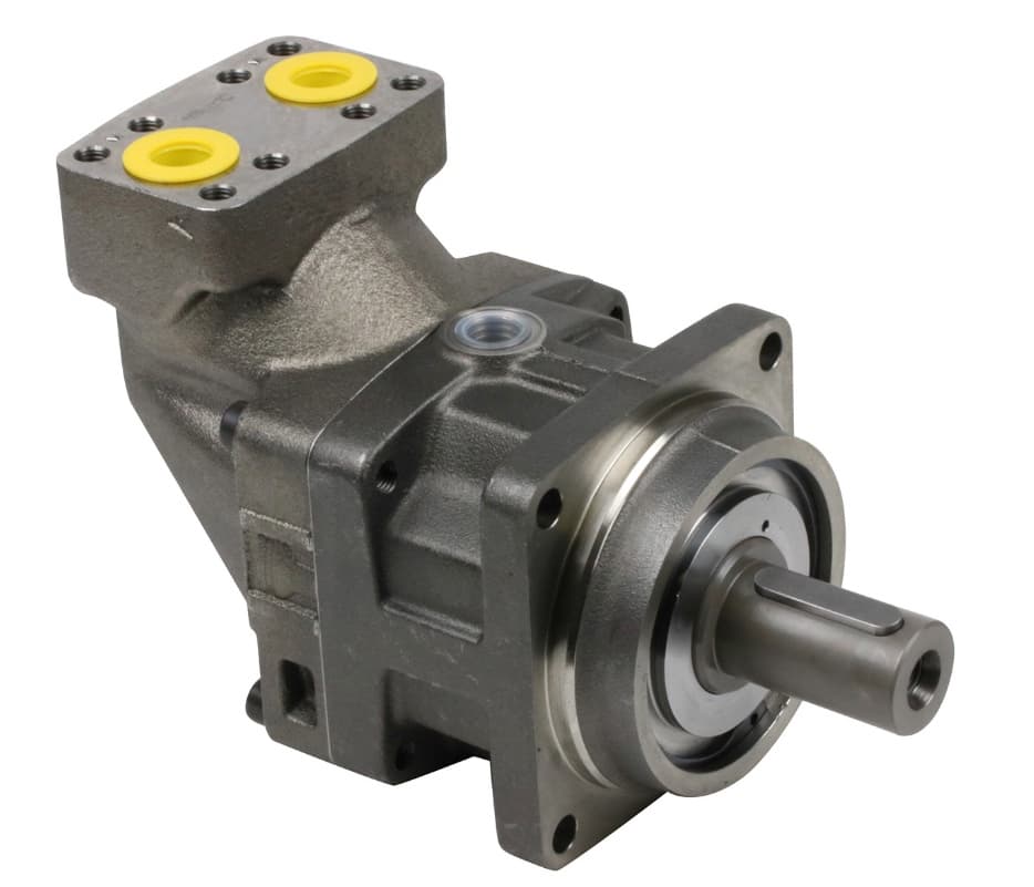 Parker axialkolvmotor F12 80cc med 386 l/min 40mm axel – bild 2
