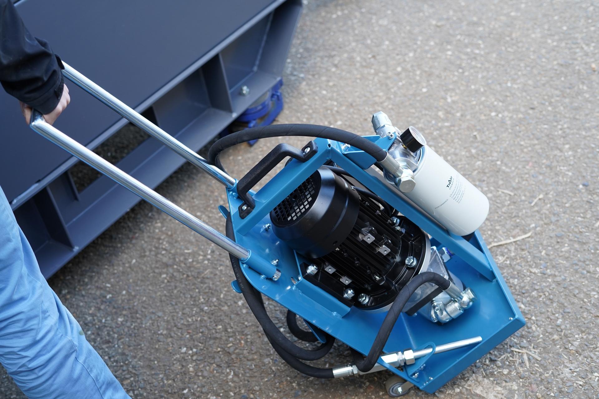 Bärbart filtersystem 15 l/min - 10 µm - 230V – bild 2