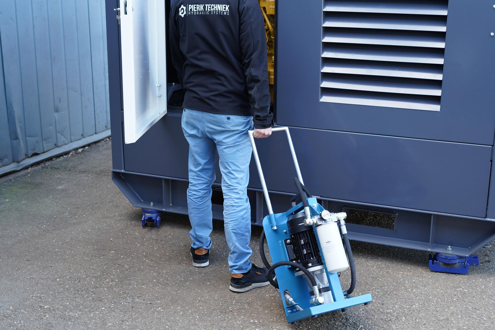Bärbart filtersystem 15 l/min - 10 µm - 230V – bild 3
