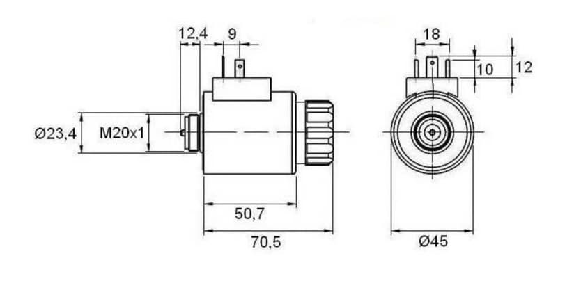 Spole NG6 12VDC – bild 2