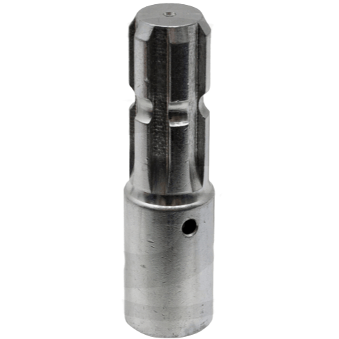Kopplingsnav 1 3/8" 6 tänder - längd 160mm - Ø: 38 - kilspår 10 x 3,8