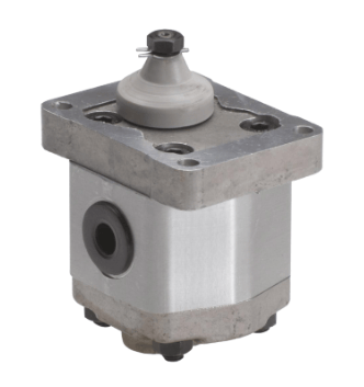 Hydraulisk kugghjulspump 2,7 cc vänster med 1:8 konisk axel grupp 10