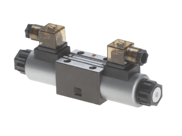 NG6 220 VAC bistabil Cetop Elektrisk 4/2 riktningsventil