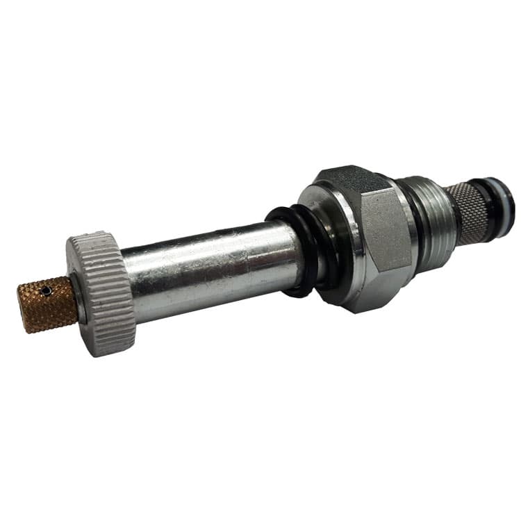 Cartridge NC för 2/2 ventil 40 L/min med nödmanövrering