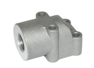 Pumpfläns vinklad 1" BSP (55 mm)