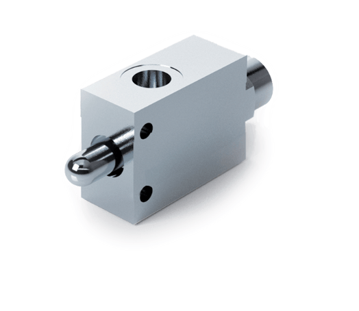 Hydraulisk ändlägesventil med handmanövrering NO G 1/2" BSP normalt öppen