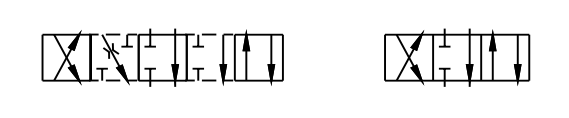 NG6 24V Cetop Elektrisk 4/3 riktningsventil BT ansluten AP stängd 350 bar – bild 2