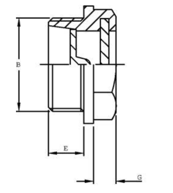 Siktglas M24x1,5 aluminium – bild 3