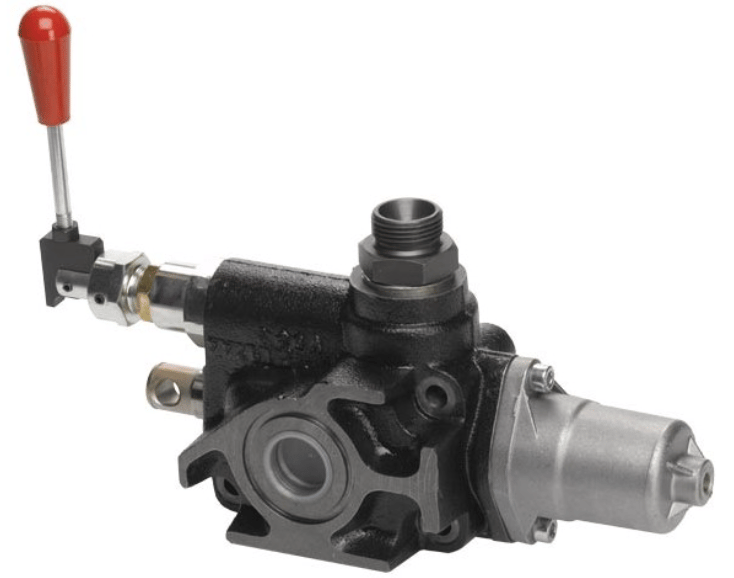 Tipphydraulik riktningsventil 3/3 - dubbeltryck 170/260 bar - 250 l/min - pneumatiskt proportionell