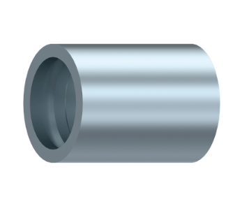 Presskoppling för DN 5/8" lämplig för slät PTFE-slang