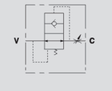 Slangbrottsventil adapter VUBA 3/8" BSP - 15L M22 x 1,5 – bild 2