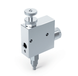 Flödesregleringsventil tryckkompenserad 3-vägs RFP3 1/2'' med trycksäkring