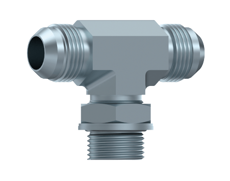 Justerbar T-adapter JIC 1"1/16 hane - M27X2 hane