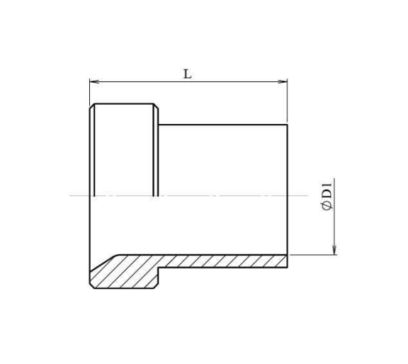 Stödring 6 mm JIC – bild 2