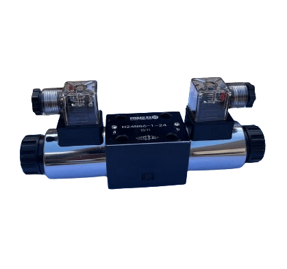 NG6 220 VAC Cetop Elektrisk 4/3 riktningsventil, ABT Ansluten P Stängd 315 bar – bild 2
