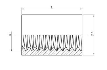 Rostfri inskruvningshylsa 1/2" - 1/2" BSP rund hona – bild 2