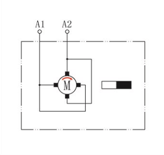 12V minihydraulaggregat motor 0,5kW – bild 4