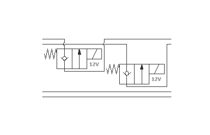 NG6 12V mellanventil NC 2/2-ventil i A och B – bild 2