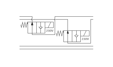 NG6 230V mellanventil NO 2/2-ventil i A och B – bild 2