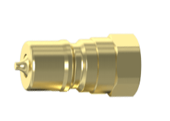 ISO-B snabbkoppling i mässing 3/8" BSP hane, BG-mått 2