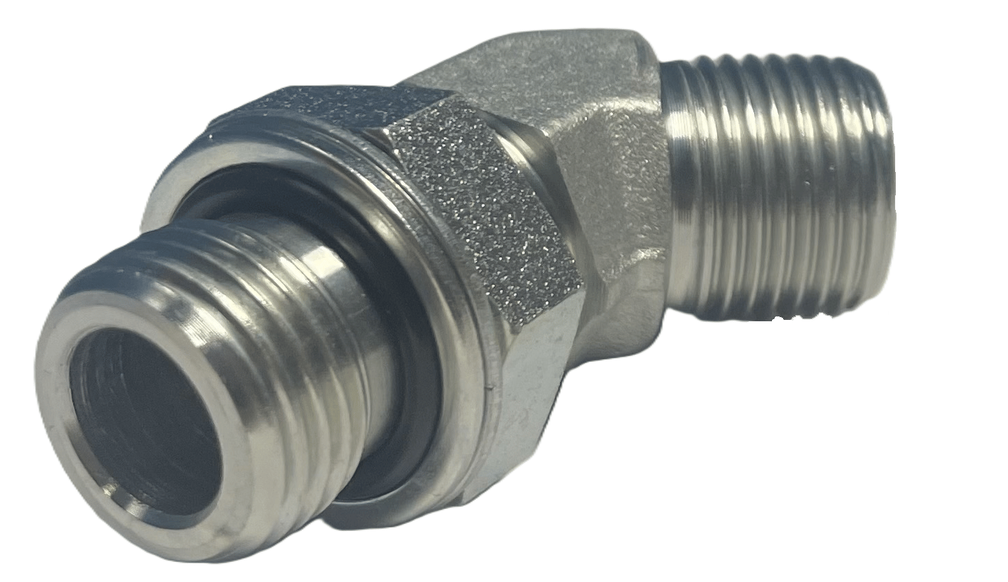 Vinkelkoppling justerbar 45º 1/4" BSP hane