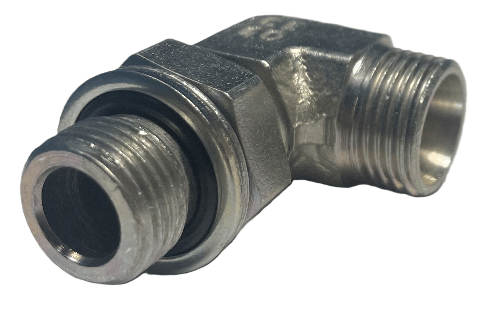 Vinkelkoppling justerbar 90º 10L M16x1,5- 1/4" BSP hane-hane