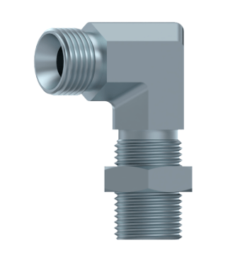 Skottkoppling vinklad 90° 3/8"BSP