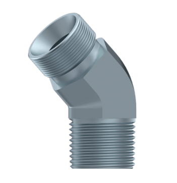 Adapter vinkelkoppling 45º | 3/4" BSP - 3/4 NPT