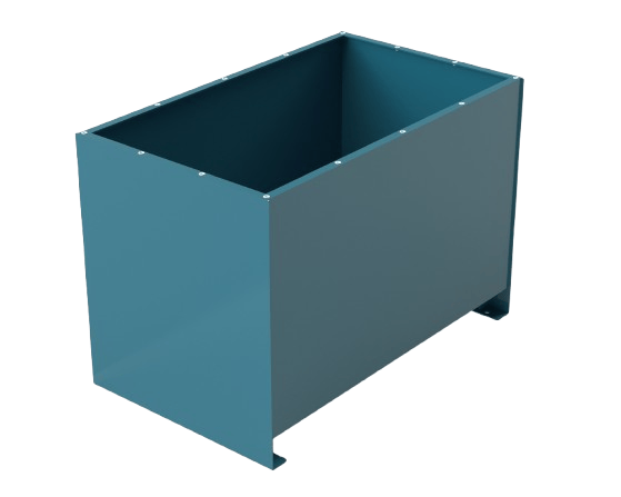Hydraultank i stål 550 liter
