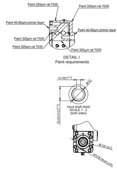 Hydraulisk svängkrans 1:121 utvändig diameter 770mm – bild 8