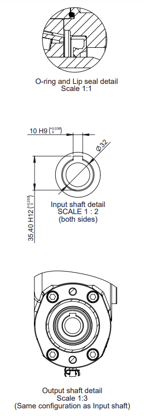 Hydraulisk svängkrans 1:102 utvändig diameter 770mm – bild 8