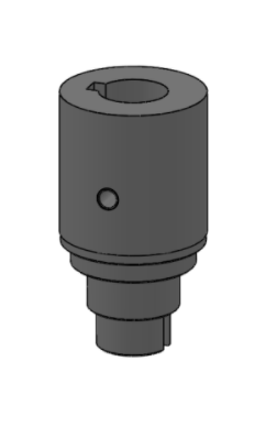 100B14 fläns med koppling för minihydraulaggregat – bild 6