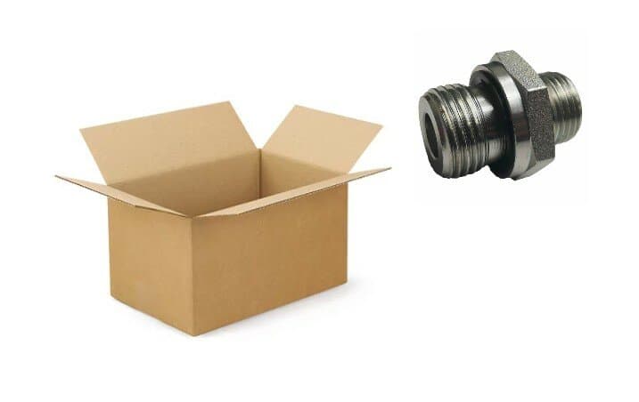 BSP 3/8" - 8L (M14x1,5) hane inskruvningskoppling storpack 80 st