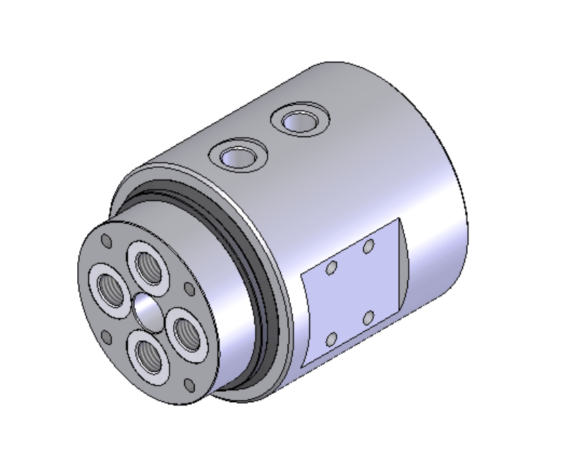 Roterande genomföring RC BSP 4x1/2"