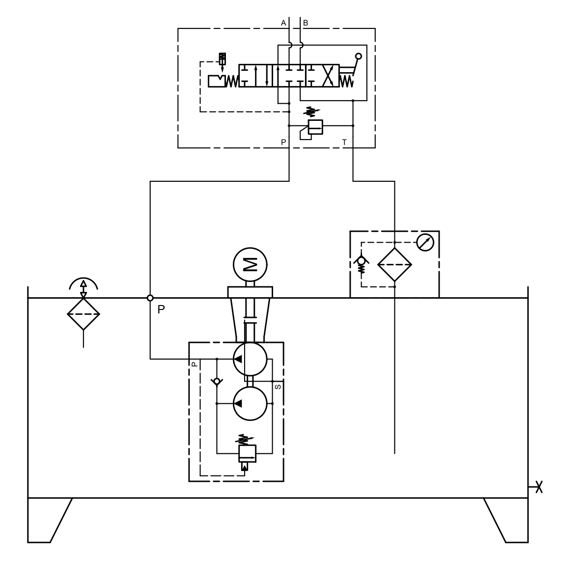 Hydraulaggregat för vedklyv 4kW 400V – bild 9