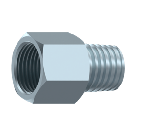 Adapter 1/2" BSPT - 1/2 BSP hane-hona