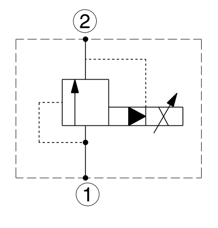 Proportionell tryckbegränsningsventil 40–250 bar | 3/4-16 UNF cartridge | inkl. spole 12V – bild 3