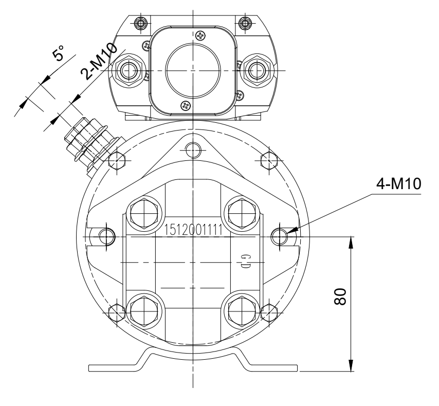 5,5kW | 24V | motor/pump-kombination med 4,3cc pump – bild 3