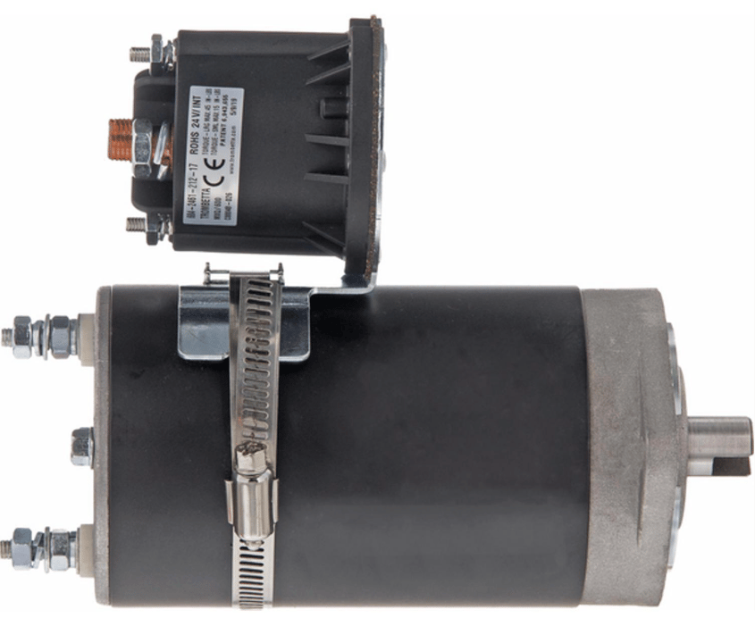 24V minihydraulaggregat motor 0,8kW