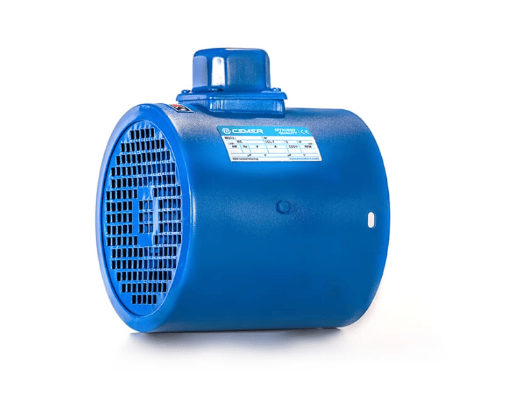 Forcerad motorventilation elmotor ramstorlek 90
