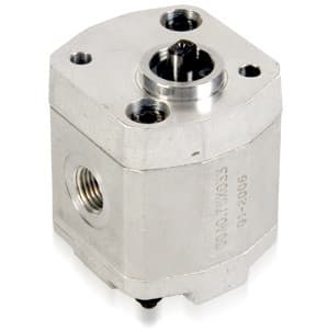 0,75 cc Kugghjulspump vänster med 8 mm platt axel grupp 00