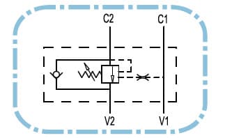 Enkelverkande balanseringsventil VBCD 3/4" SE/A – bild 2