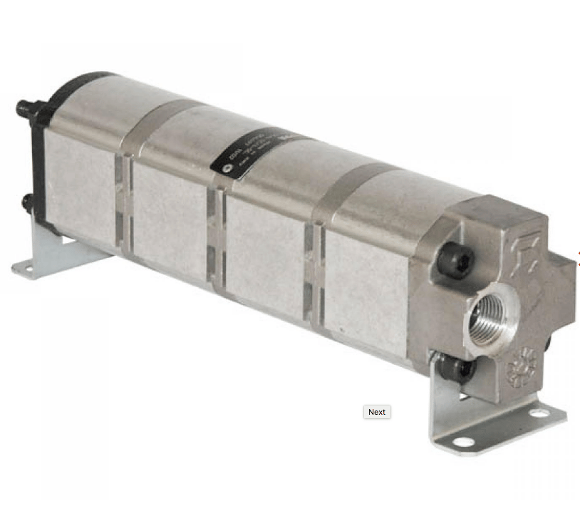 Flödesdelare (motor) Casappa 4 sektioner 5-15 l/min