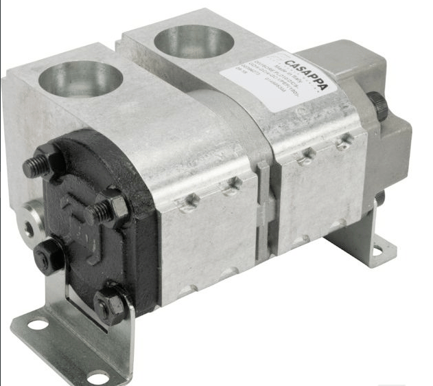 Flödesdelare (motor) Casappa 2 sektioner 5-15 l/min