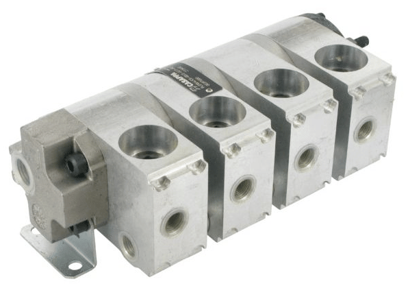 Flödesdelare (motor) Casappa 4 sektioner 3-8 l/min